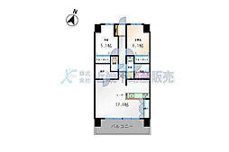 間取図画像 2SLDK