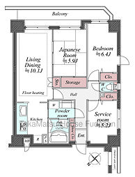 間取図画像 2SLDK