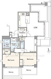 間取図画像 2SLDK