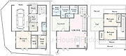 建物プラン例 ※建物面積：137.46?[約41.50坪]、 建物価格：3、905万円（別途、外構・付帯工事費等が必要となります 。）