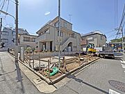 開放感のある南東角地