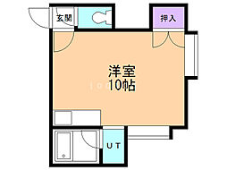 メゾン・ひまわり ワンルームの間取図画像
