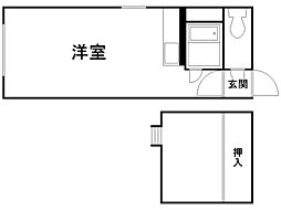 間取図画像 ワンルーム