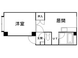 間取図画像 1DK
