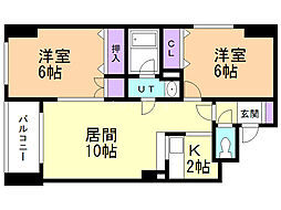 マイドリーム7 2LDKの間取図画像