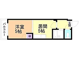 間取図画像 1DK