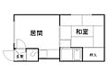 ハイムプロティア2階3.4万円