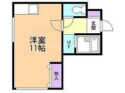 間取図画像 ワンルーム