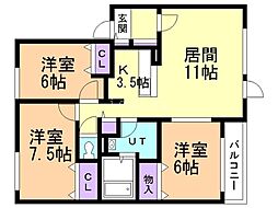 ロイウッドさくら館 2階