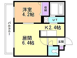 グランドサクセス東札幌 4階/405