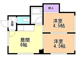 澄川高台ハイツ 2階