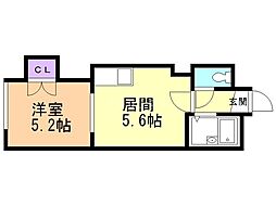 間取図画像 ワンルーム