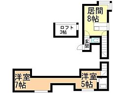 YTS41 2LDKの間取図画像
