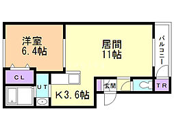 シェーンブルン平岸II 3階/305