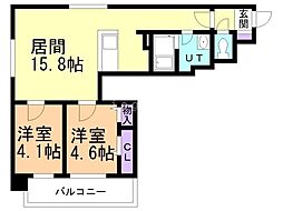 ビブレス月寒中央ステーション 2階