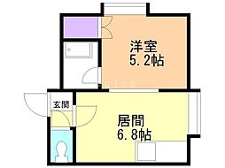 間取図画像 ワンルーム