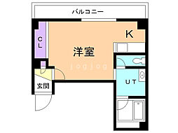 間取図画像 ワンルーム