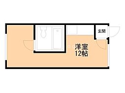 サンハイツ ワンルームの間取図画像