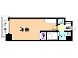 シティ・アドレ月寒公園 ワンルームの間取図画像
