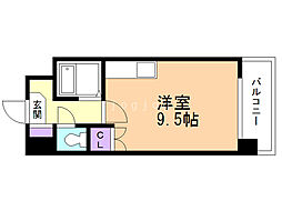 ヌーベルアーバンシティ ワンルームの間取図画像