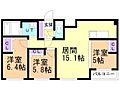 FRANZ TSUKISAMU KOEN2階11.2万円