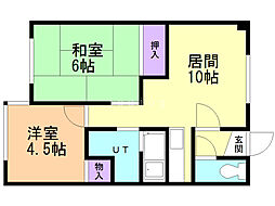 ユニオンハイツA 2階