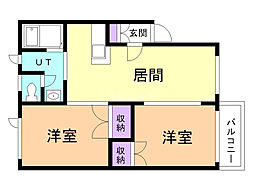 エーコーモア岩見沢A 1階
