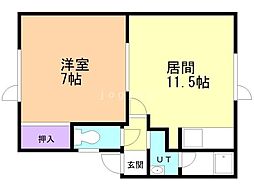 メゾンあづまII 1階