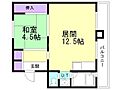 ビレッジハウス栗山2号棟1階3.6万円