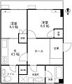 ロイヤルハイム彦三8階700万円