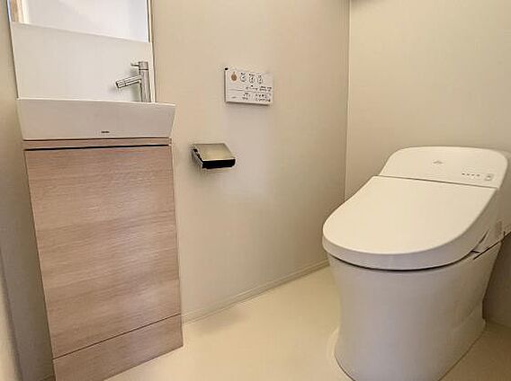 トイレには快適...