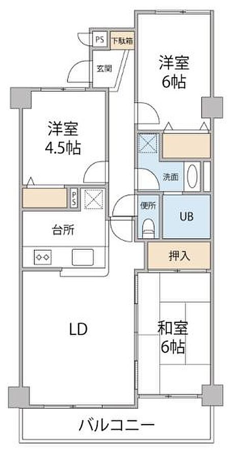 暮らしやすい3LDKが登場