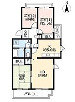 URアクティ学園西町 0749-0401 ｜ 兵庫県神戸市西区学園西町7丁目（賃貸マンション3LDK・4階・71.82㎡） その2