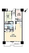 UR武庫川  ｜ 兵庫県西宮市高須町1丁目（賃貸マンション2LDK・2階・74.11㎡） その2