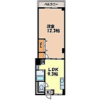 コーポラスハーモニー 303 ｜ 長崎県長崎市稲佐町14-13（賃貸マンション1LDK・3階・42.93㎡） その2