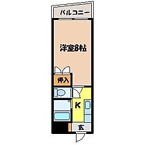 アミューズ戸町 205 ｜ 長崎県長崎市戸町２丁目6-23（賃貸マンション1K・2階・22.15㎡） その2