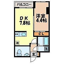 シェルクレール大浦 308 ｜ 長崎県長崎市川上町30-13（賃貸マンション1DK・3階・31.65㎡） その2