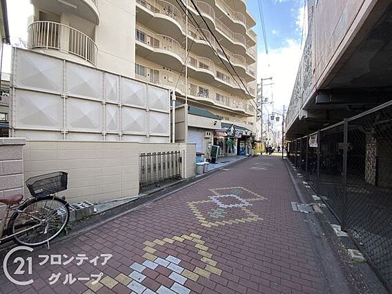 マンション付近...