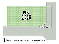 寝屋川市大利元町 建築条件付き土地 全1区画
