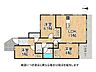 間取り：窓が多く軽く風通しの良い3LDK！収納も充実しており、お部屋スッキリと片付きますね