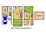 間取り：全居室6帖以上のゆとりある空間です。