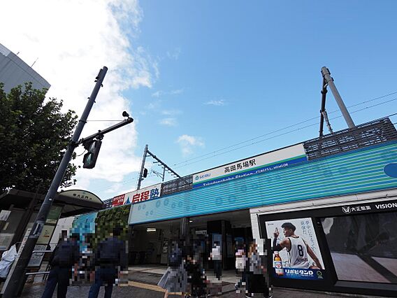 JR高田馬場駅...
