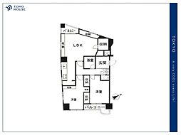マンションヴィップ上池袋 2LDKの間取図画像