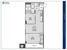 ニューパールマンション 2LDKの間取図画像