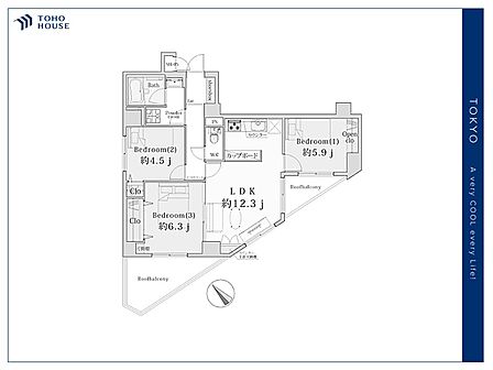 【floor plan】間取り