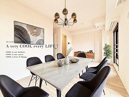 【配置してある家具や小物はCGによるイメージです。】【Livingroom】リビングルーム