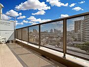「AI加工により、空を晴天にしております」【Balcony】バルコニー