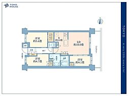 リビオ練馬北町 3LDKの間取図画像