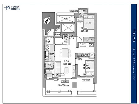 【floor plan】間取り