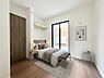 寝室：【配置してある家具や小物はCGによるイメージです。】【Bedroom】居室